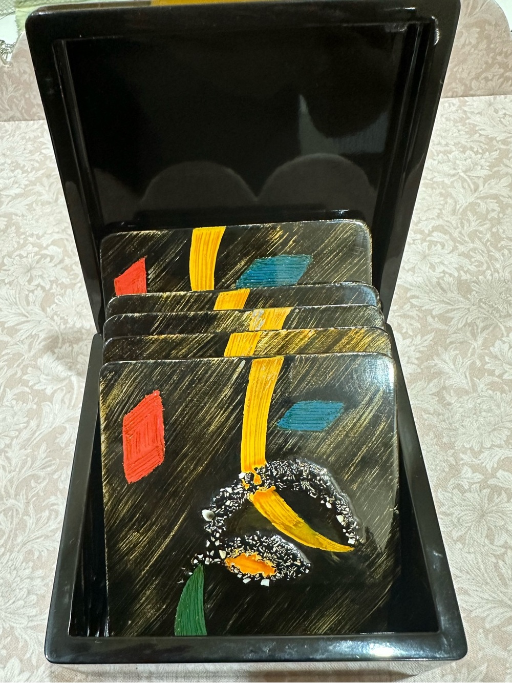 Coaster set - Picture 2 of 7